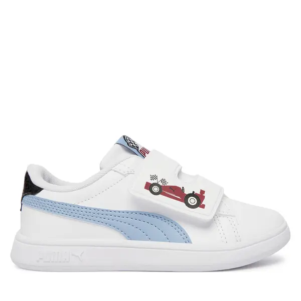 Puma Tenisice Puma Puma Smash 3.0 Racing Crew V 408385 01 Bijela