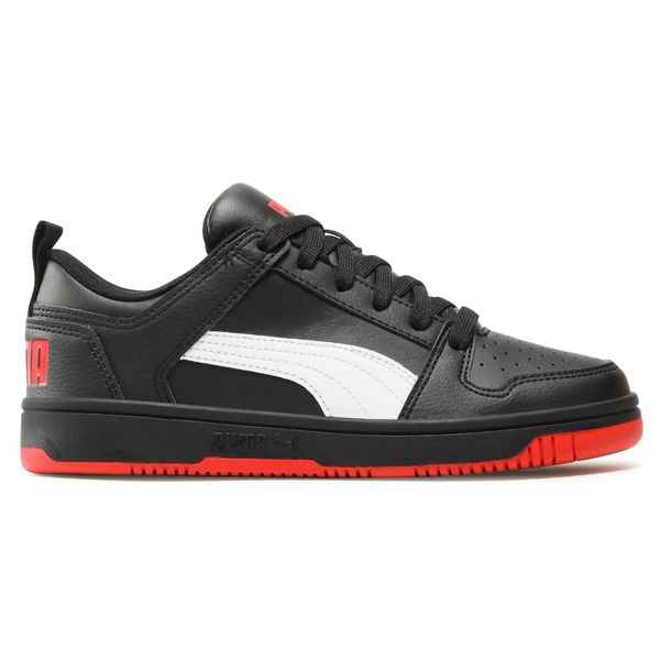 Puma Tenisice Puma Rebound Layup Lo Sl Jr 370490 13 Black/White/High Risk Red