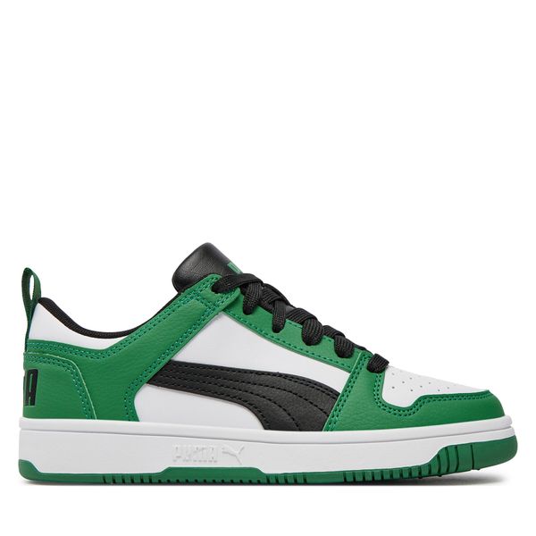 Puma Tenisice Puma Rebound Layup Lo SL Jr 370490 PUMA White-PUMA Black-Archive Green