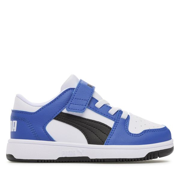 Puma Tenisice Puma Rebound Layup Lo Sl V Ps 370492 19 Puma White-Puma Black-Royal Sapphire
