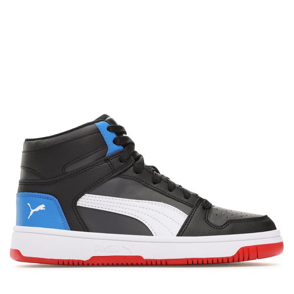 Puma Tenisice Puma Rebound Layup Sl Jr 370486 24 Dark Coal-Puma White-Puma Black-Racing Blue-For All Time Red