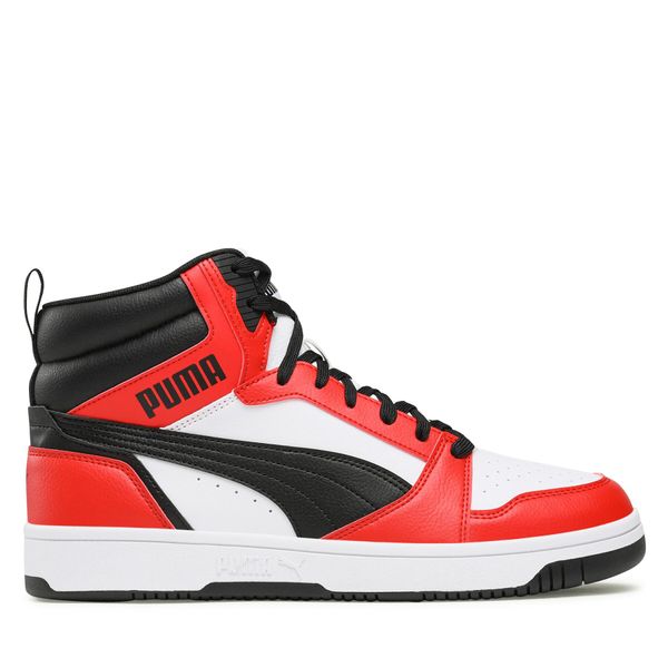 Puma Tenisice Puma Rebound v6 392326 04 Puma White-Puma Black-For All Time Red