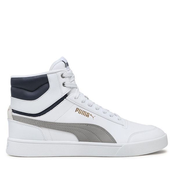 Puma Tenisice Puma Shuffle Mid 380748 15 Puma White-Concrete Gray-Persian Blue-Puma Gold