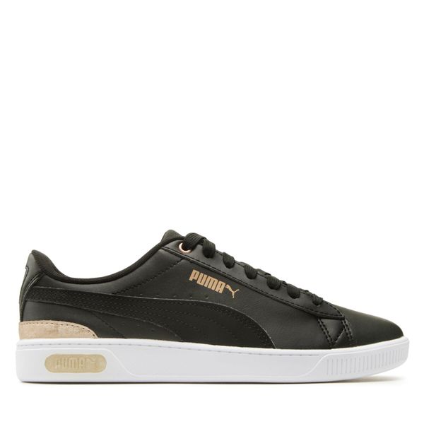 Puma Tenisice Puma Vikky v3 Space Metallics 389334 01 Puma Black/Puma Gold/White