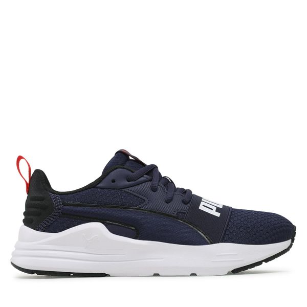 Puma Tenisice Puma Wired Run Pure Jr 390847 03 Navy/Puma Black/Puma White
