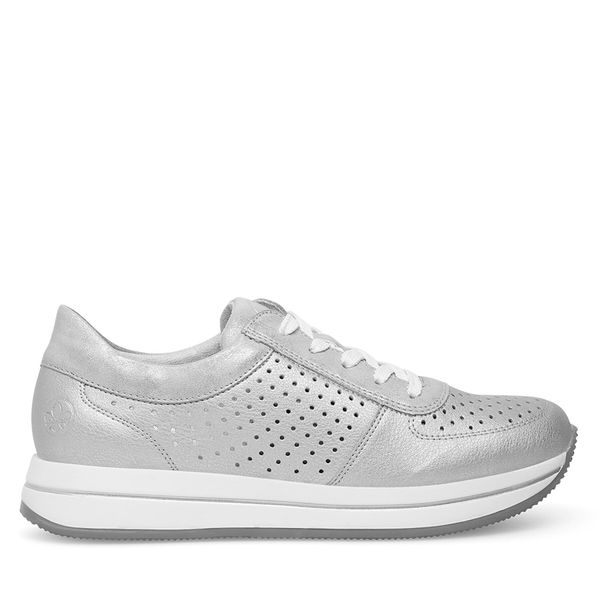 Rieker Tenisice Rieker N4515-90 Srebrna
