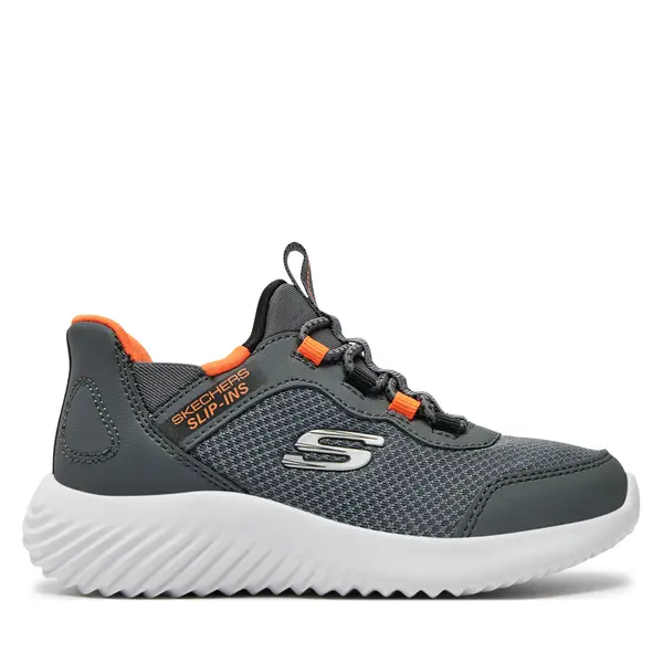 Skechers Tenisice Skechers Bounder-Brisk-Burst 403822L/CCOR Siva