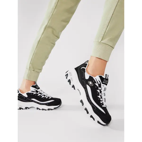 Skechers Tenisice Skechers D'lites Biggest Fan 11930/BKW Crna
