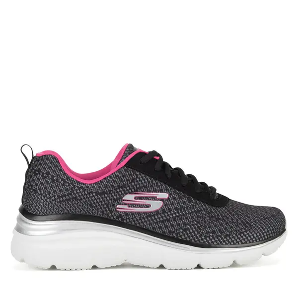 Skechers Tenisice Skechers FASHION FIT - BOLD BOUNDARIES 12719 BKHP Crna