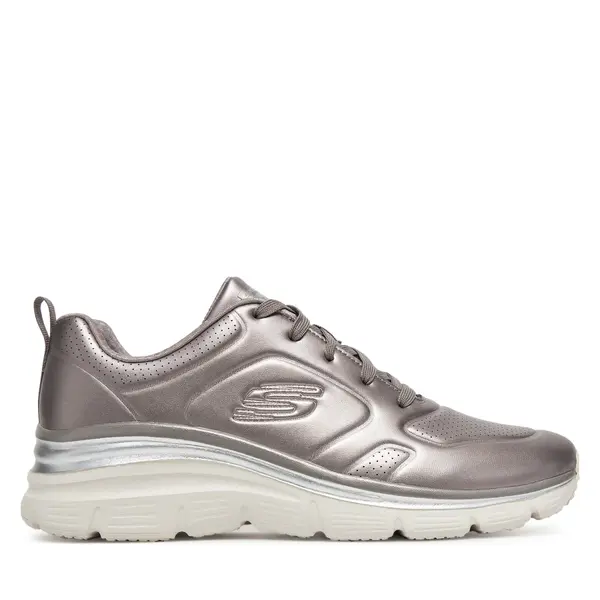 Skechers Tenisice Skechers FASHION FIT - GLOW UP 149749 PEW Srebrna