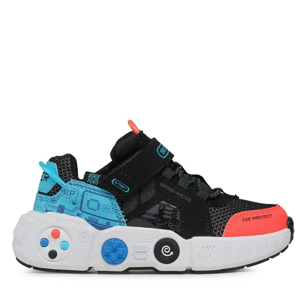 Skechers Tenisice Skechers Gametronix 402260L/BKMT Crna