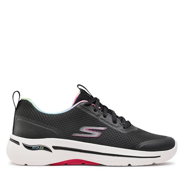 Skechers Tenisice Skechers Go Walk Arch Fit 124868/BKHP Black/Hot Pink