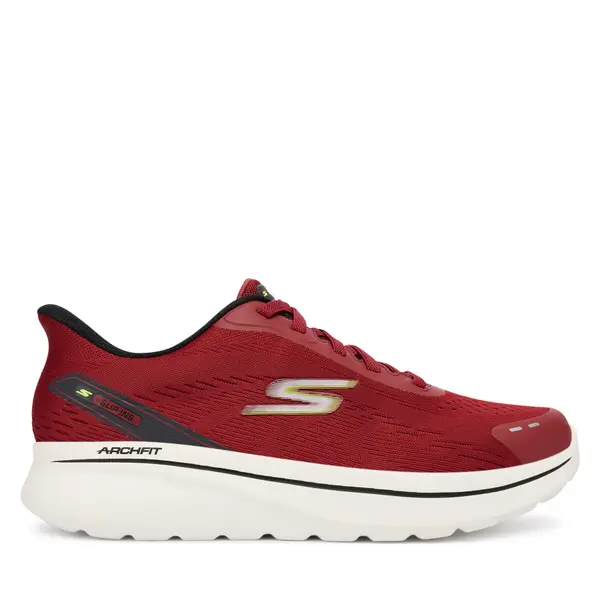 Skechers Tenisice Skechers Go Walk Arch Fit N-Joy 217075 DKRD Tamnocrvena