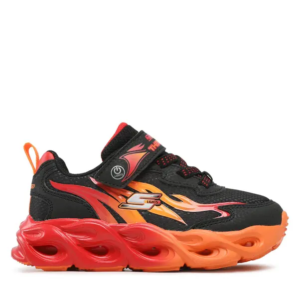Skechers Tenisice Skechers Heat Flux 400103L/BKRD Crna