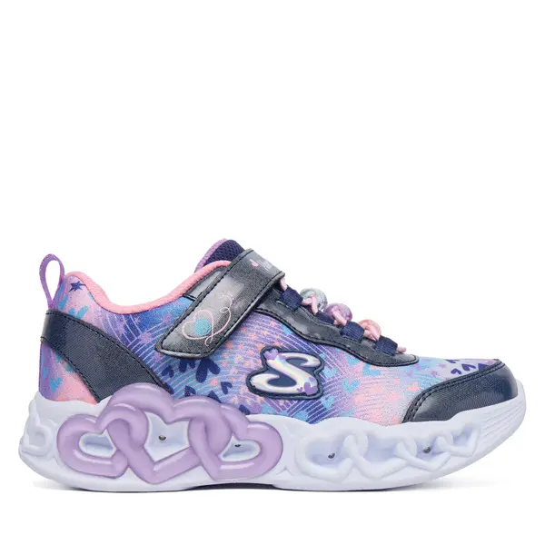 Skechers Tenisice Skechers Infinite Heart Lights 303261L/NVMT Ljubičasta