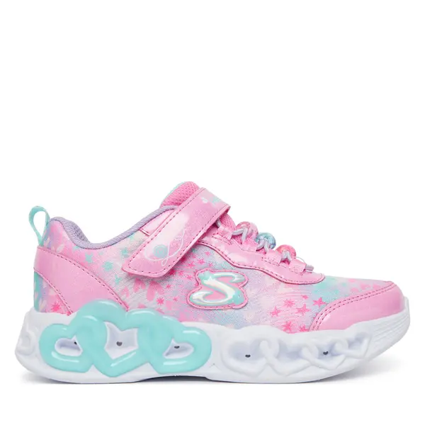 Skechers Tenisice Skechers Infinite Heart Lights 303261L/PKMT Ružičasta