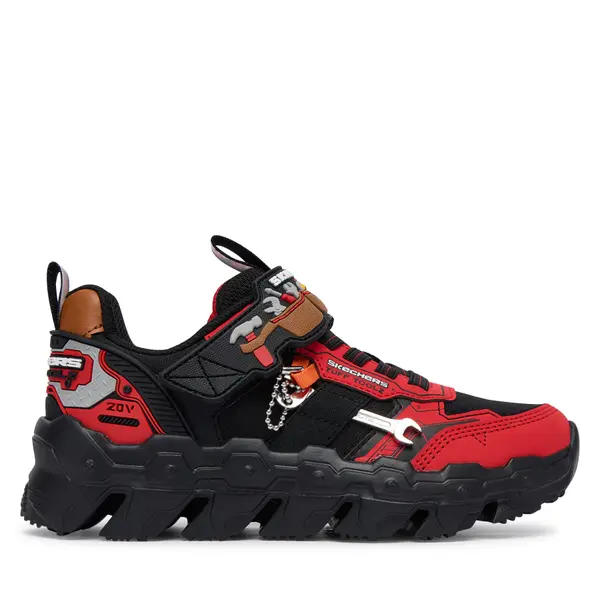 Skechers Tenisice Skechers Mega-Flex Lite - Tuff Toolz 402130L/RDBK Crna