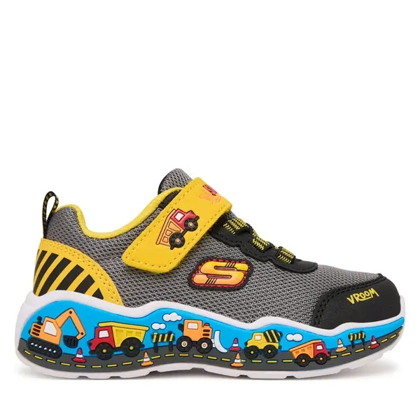Skechers Tenisice Skechers Play Scene 407312N/BKYL Siva