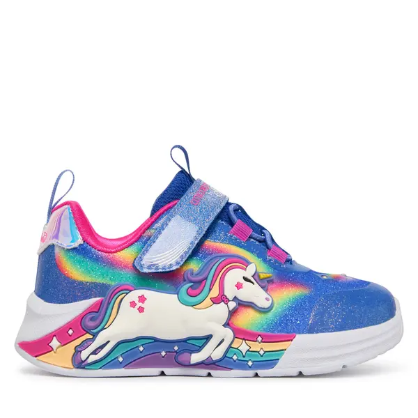 Skechers Tenisice Skechers S-Lights: Unicorn Chaser 302298N/BLMT Plava
