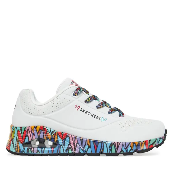 Skechers Tenisice Skechers Skechers Uno - Ravaged Love 177918/WMLT Bijela