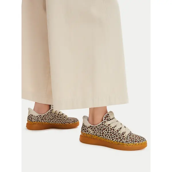 Skechers Tenisice Skechers Snoop Dogg: Courtside - Nature Girlz 186104/NAT Smeđa