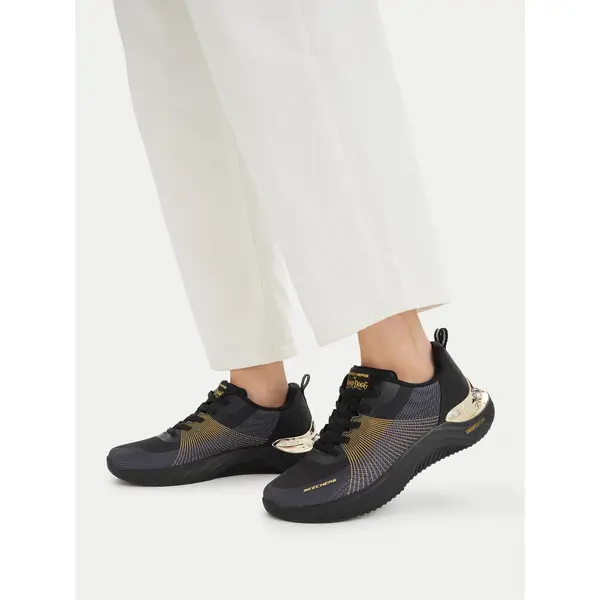 Skechers Tenisice Skechers Snoop Dogg: Snoop Ace - Cyber Walker 186025/BKGD Crna