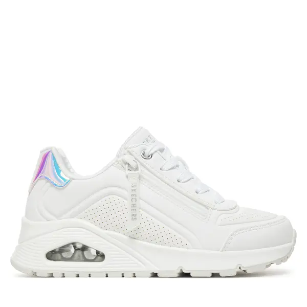 Skechers Tenisice Skechers Uno Gen1-Zip And Stride 310554L/WHT Bijela