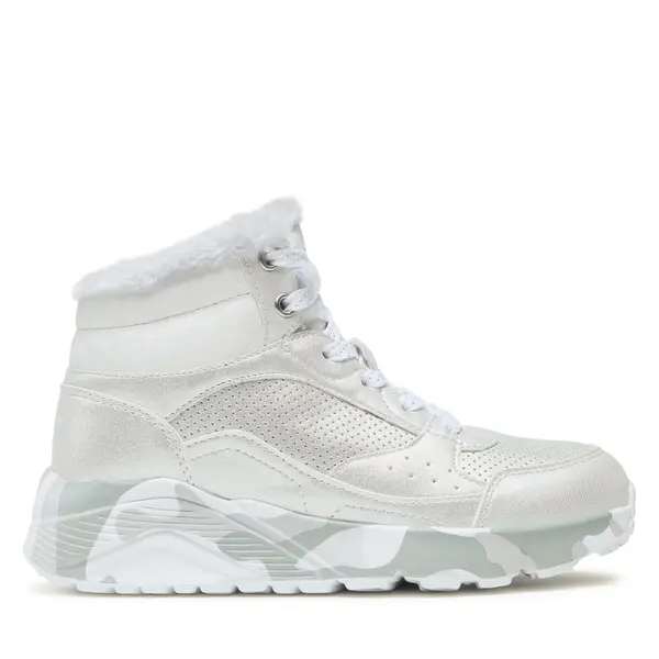 Skechers Tenisice Skechers Uno Lite Camo Dazzle 310485L/SLGY Srebrna