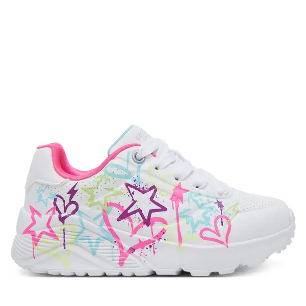 Skechers Tenisice Skechers Uno Lite - My Drip 310391L/WMN Bijela