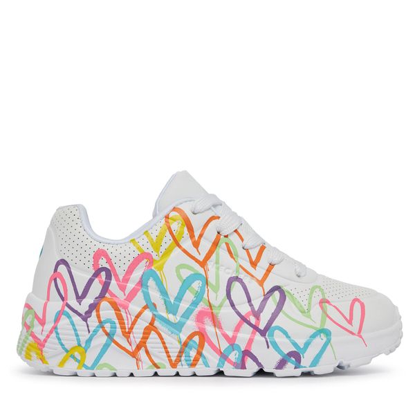 Skechers Tenisice Skechers Uno Lite Spread The Love 314064L/WML Wht/Mult/Neon