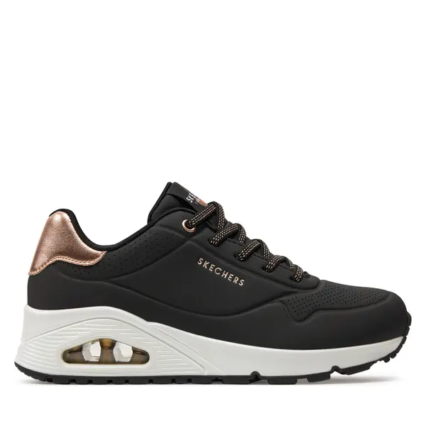 Skechers Tenisice Skechers Uno Shimmer Away 155196/BLK Crna