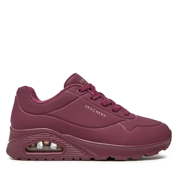 Skechers Tenisice Skechers Uno Stand On Air 73690/PLUM Tamnocrvena