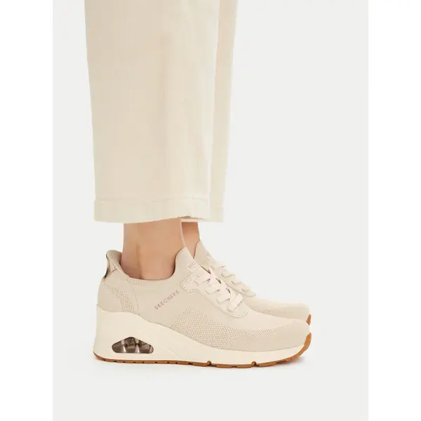 Skechers Tenisice Skechers Uno Wedge 177531/OFWT Bež