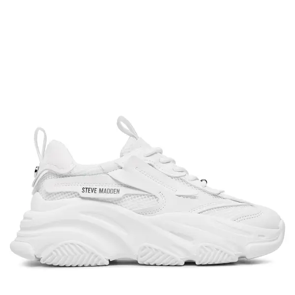 Steve Madden Tenisice Steve Madden Possession-E Sneaker SM19000033 SM19000033-002 Bijela
