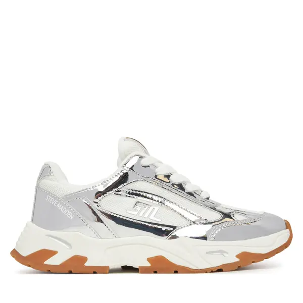 Steve Madden Tenisice Steve Madden Sneak Peak-E SM19000129 Srebrna