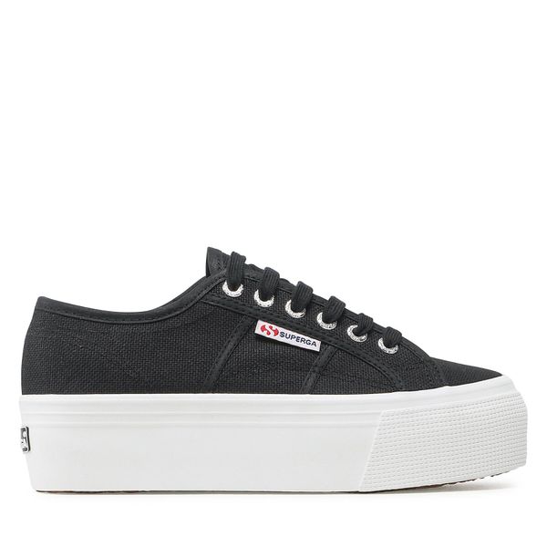 Superga Tenisice Superga 2790 Platform S9111LW Black/Fwhite F83