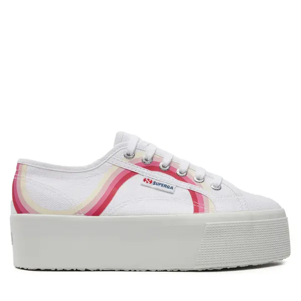 Superga Tenisice Superga Round Stripes 2790 S4128TW Bijela