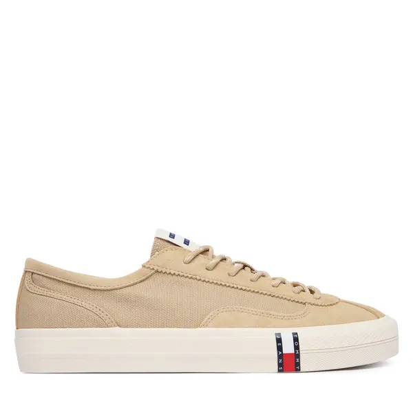 Tommy Hilfiger Tenisice Tommy Hilfiger Archive Vulc Y2K EM0EM01760 Tamno bež