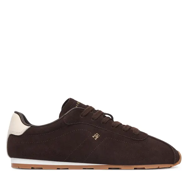 Tommy Hilfiger Tenisice Tommy Hilfiger Bella Low Runner FW0FW09189 Smeđa
