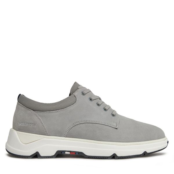 Tommy Hilfiger Tenisice Tommy Hilfiger Casual Hilfiger Hybrid Suede FM0FM04996 Antique Silver PRT