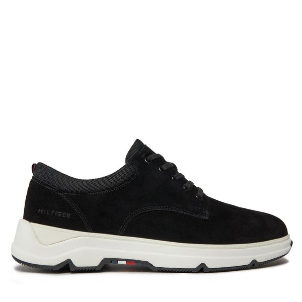Tommy Hilfiger Tenisice Tommy Hilfiger Casual Hilfiger Hybrid Suede FM0FM04996 Black BDS