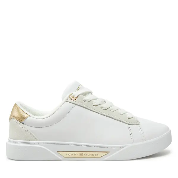 Tommy Hilfiger Tenisice Tommy Hilfiger Chic Court Sneaker FW0FW08382 Bijela