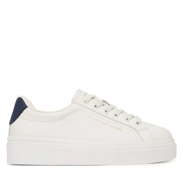Tommy Hilfiger Tenisice Tommy Hilfiger Chic Cupsole FW0FW09107 Écru