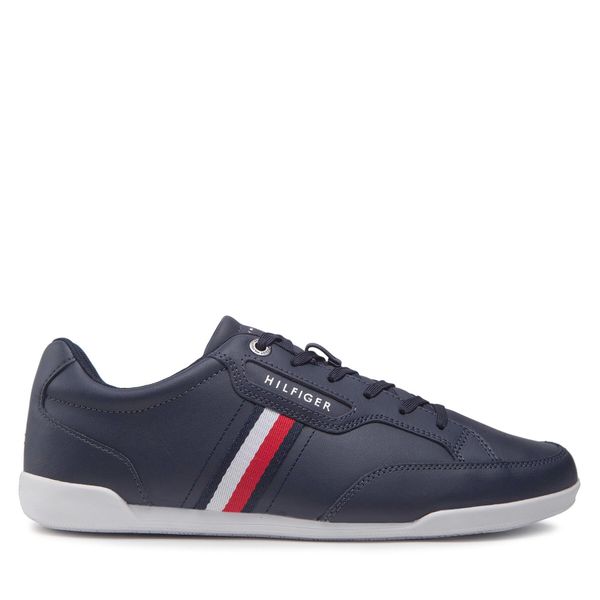 Tommy Hilfiger Tenisice Tommy Hilfiger Classic Lo Cupsole Leather FM0FM04277 Desert Sky DW5