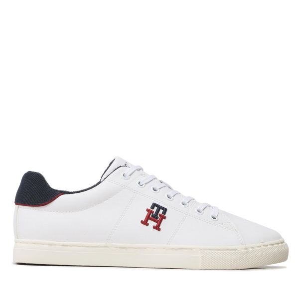 Tommy Hilfiger Tenisice Tommy Hilfiger Core Vulc Varsity Monogram FM0FM04350 Bijela