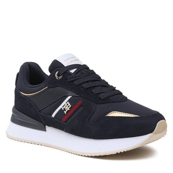 Tommy Hilfiger Tenisice Tommy Hilfiger Corp Webbing Runner FW0FW07383 Tamnoplava