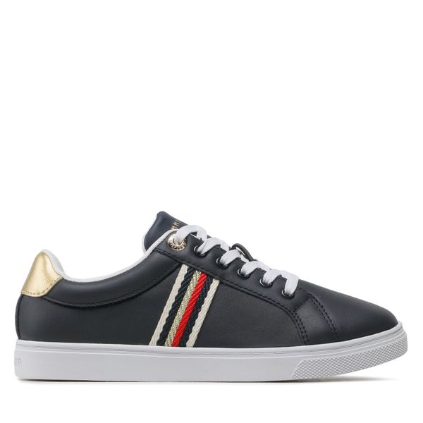Tommy Hilfiger Tenisice Tommy Hilfiger Corporate Webbing Sneaker FW0FW07117 Tamnoplava
