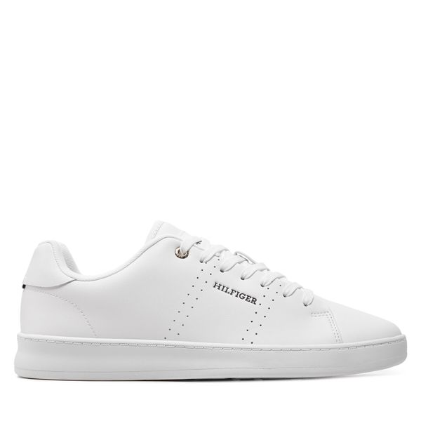 Tommy Hilfiger Tenisice Tommy Hilfiger Court Cupsole Rwb Lth FM0FM04966 White YBS