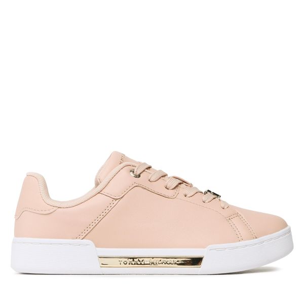 Tommy Hilfiger Tenisice Tommy Hilfiger Court Sneaker Golden Th FW0FW07116 Misty Blush TRY
