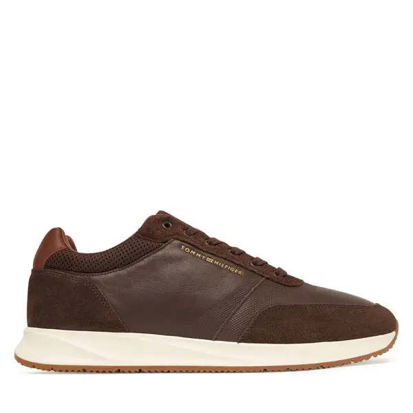 Tommy Hilfiger Tenisice Tommy Hilfiger Dressy Runner FM0FM05910 Smeđa
